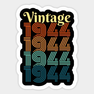 Vintage Classic 1944 Sticker